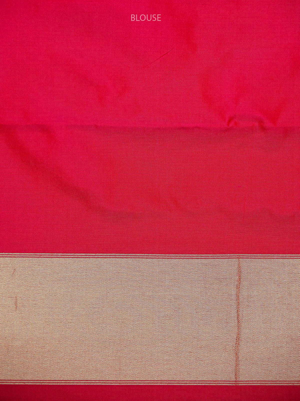 Dark Pink Jaal Katan Silk Handloom Banarasi Saree