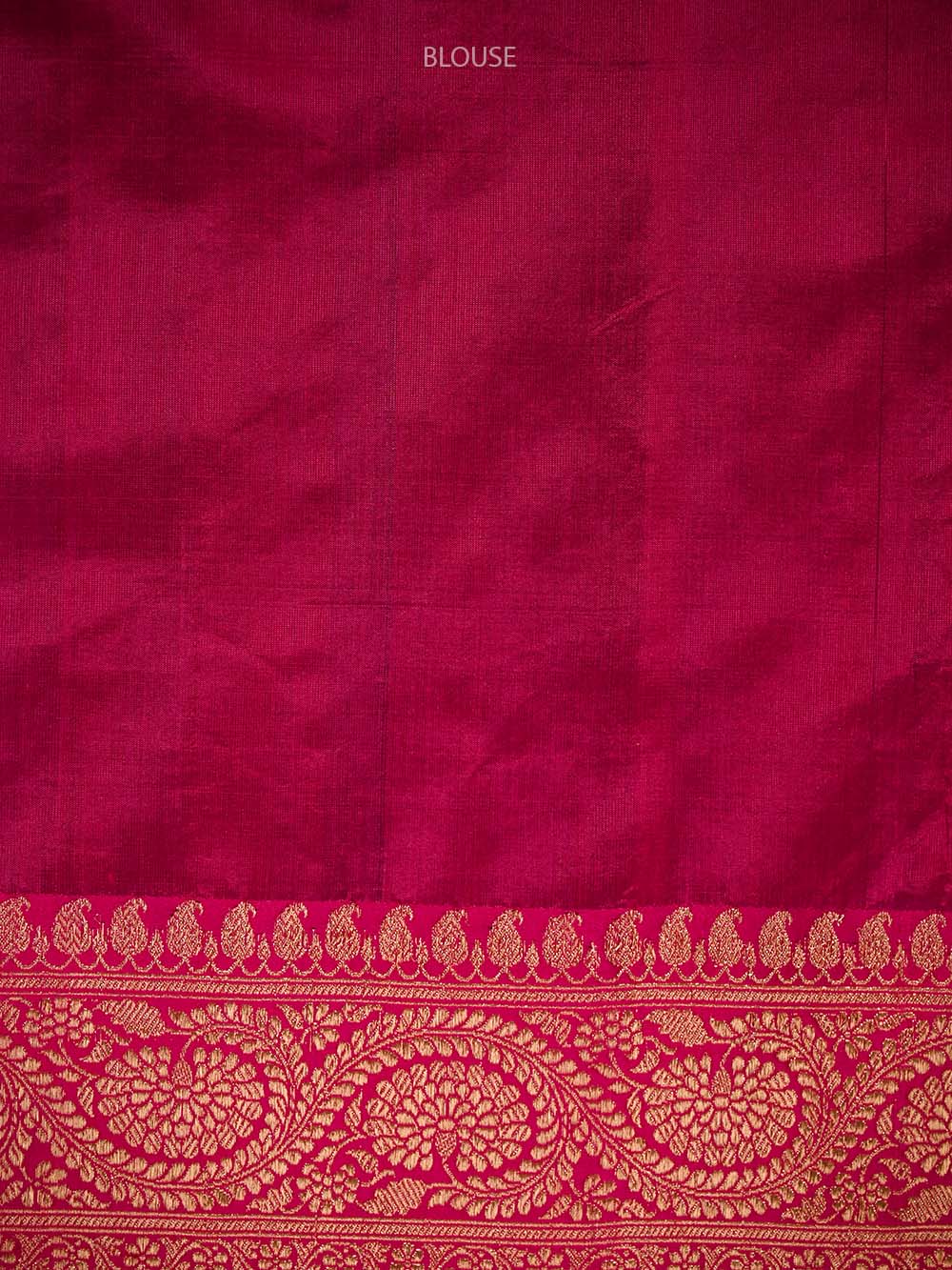 Beige Booti Konia Tussar Silk Handloom Banarasi Saree - Sacred Weaves