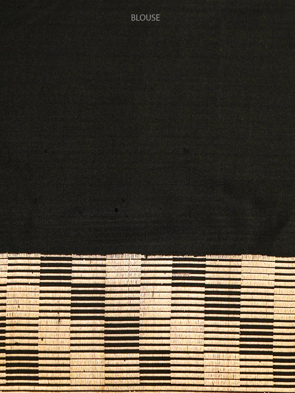 Black Booti Satin Tanchoi Handloom Banarasi Saree - Sacred Weaves