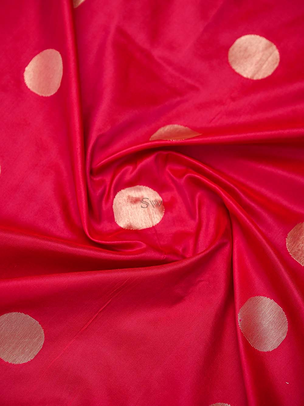 Dark Pink Paithani Katan Silk Handloom Banarasi Saree