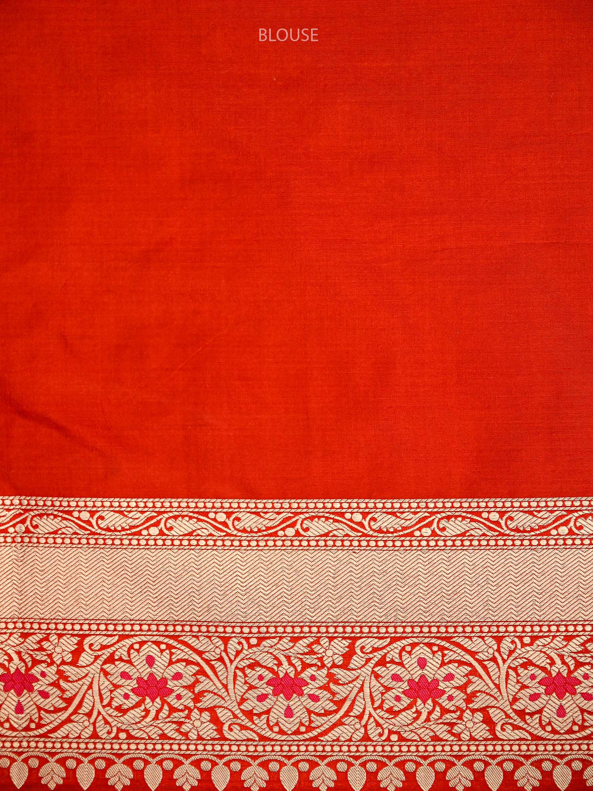 Red Meenakari Jaal Uppada Katan Silk Handloom Banarasi Saree