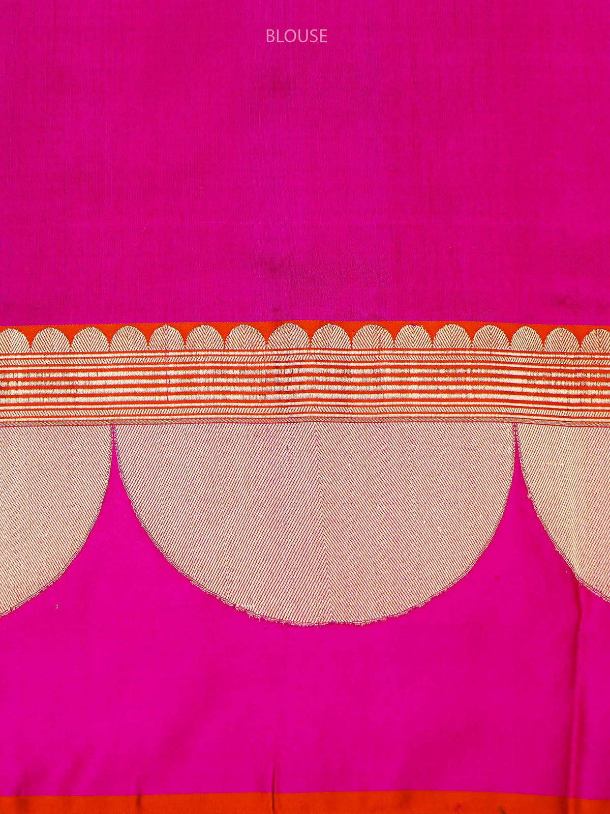 Black Plain Tussar Silk Handloom Banarasi Saree