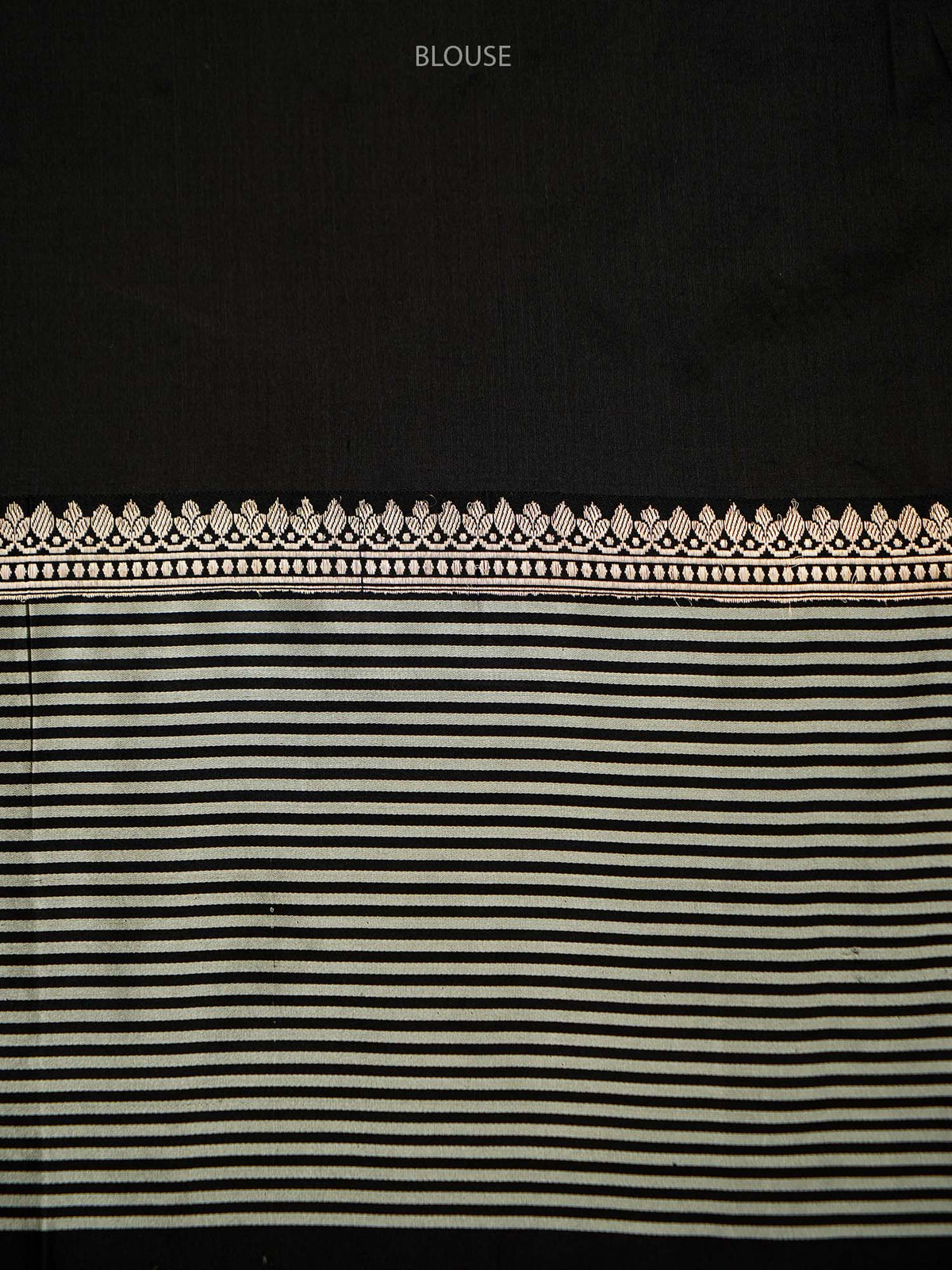 Magenta Red Booti Tussar Silk Handloom Banarasi Saree