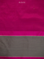 Mustard Silk Brocade Handloom Banarasi Saree - Sacred weaves