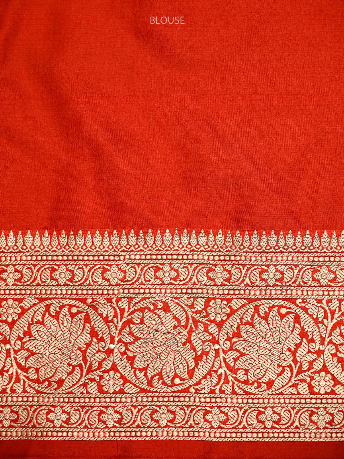 Red Jaal Uppada Katan Silk Handloom Banarasi Saree