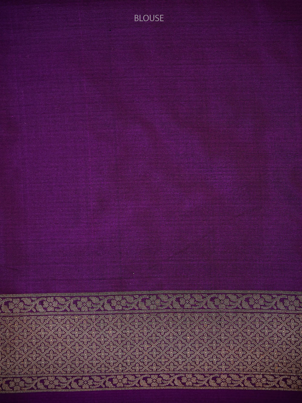 Purple Jaal Katan Silk Handloom Banarasi Saree - Sacred Weaves