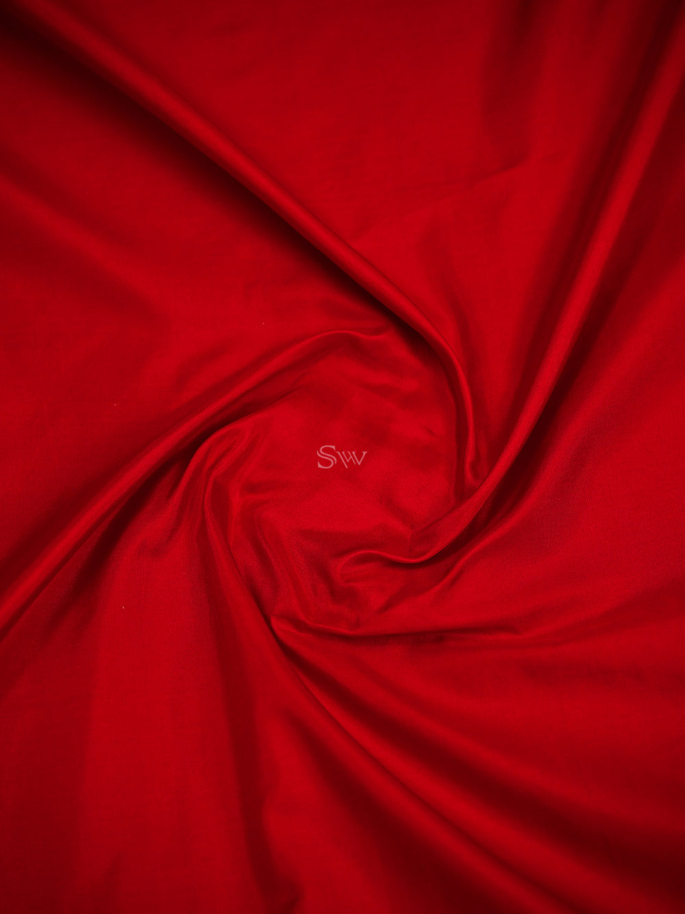 Red Katan Silk Handloom Banarasi Saree - Sacred Weaves