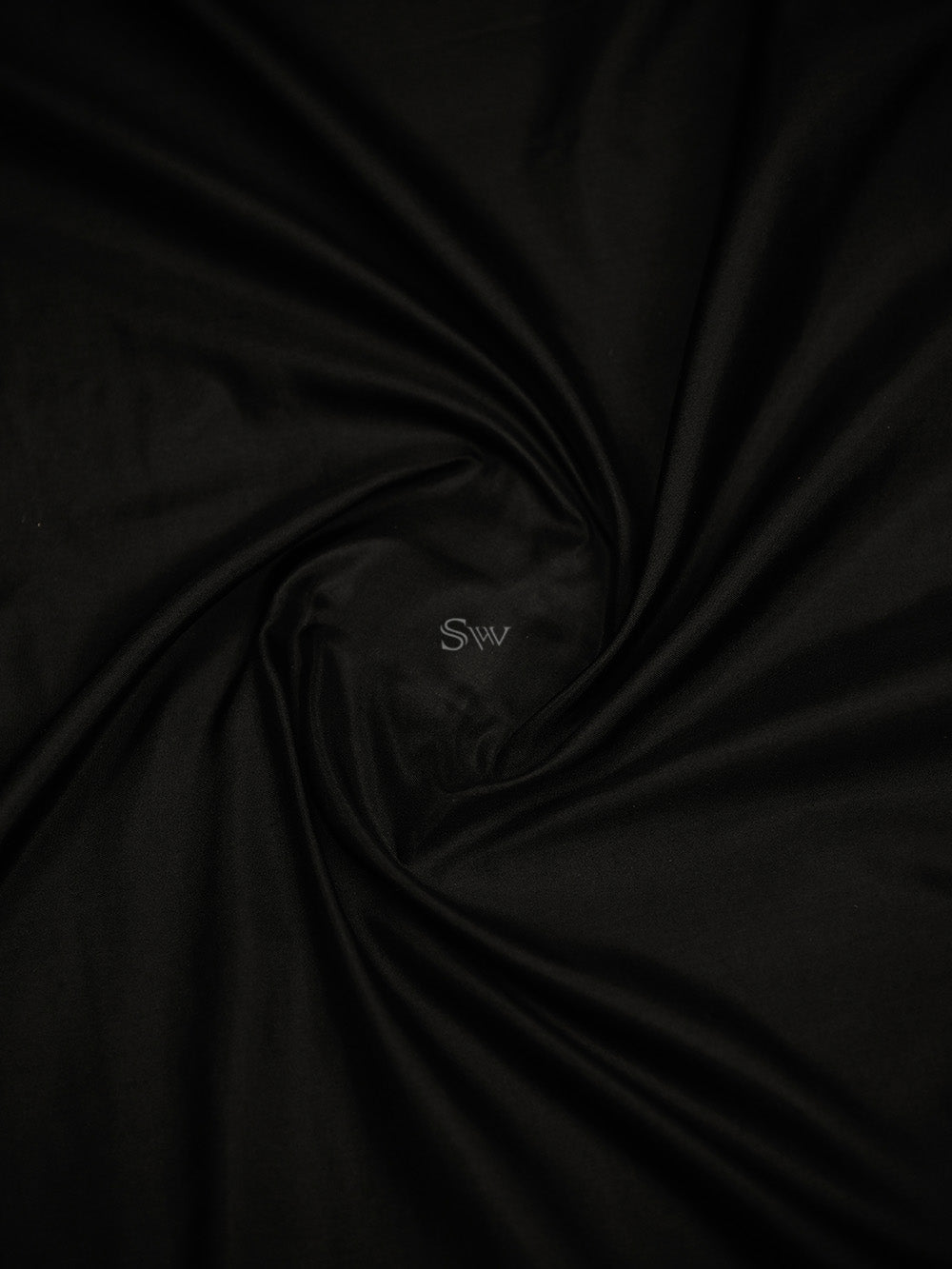 Black Katan Silk Handloom Banarasi Saree - Sacred Weaves