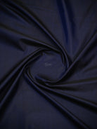 Navy Blue Katan Silk Handloom Banarasi Saree - Sacred Weaves