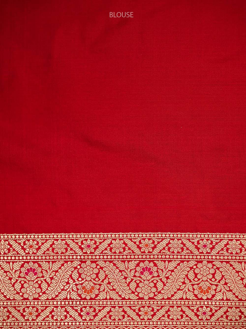 Red Meenakari Jaal Uppada Katan Silk Handloom Banarasi Saree - Sacred Weaves