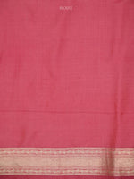 Pink Uppada Katan Silk Handloom Banarasi Saree- Sacred Weaves