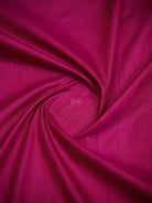 Magenta Plain Tussar Silk Handloom Banarasi Saree - Sacred Weaves
