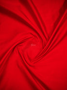 Red Satin Silk Handloom Banarasi Saree - Sacred Weaves