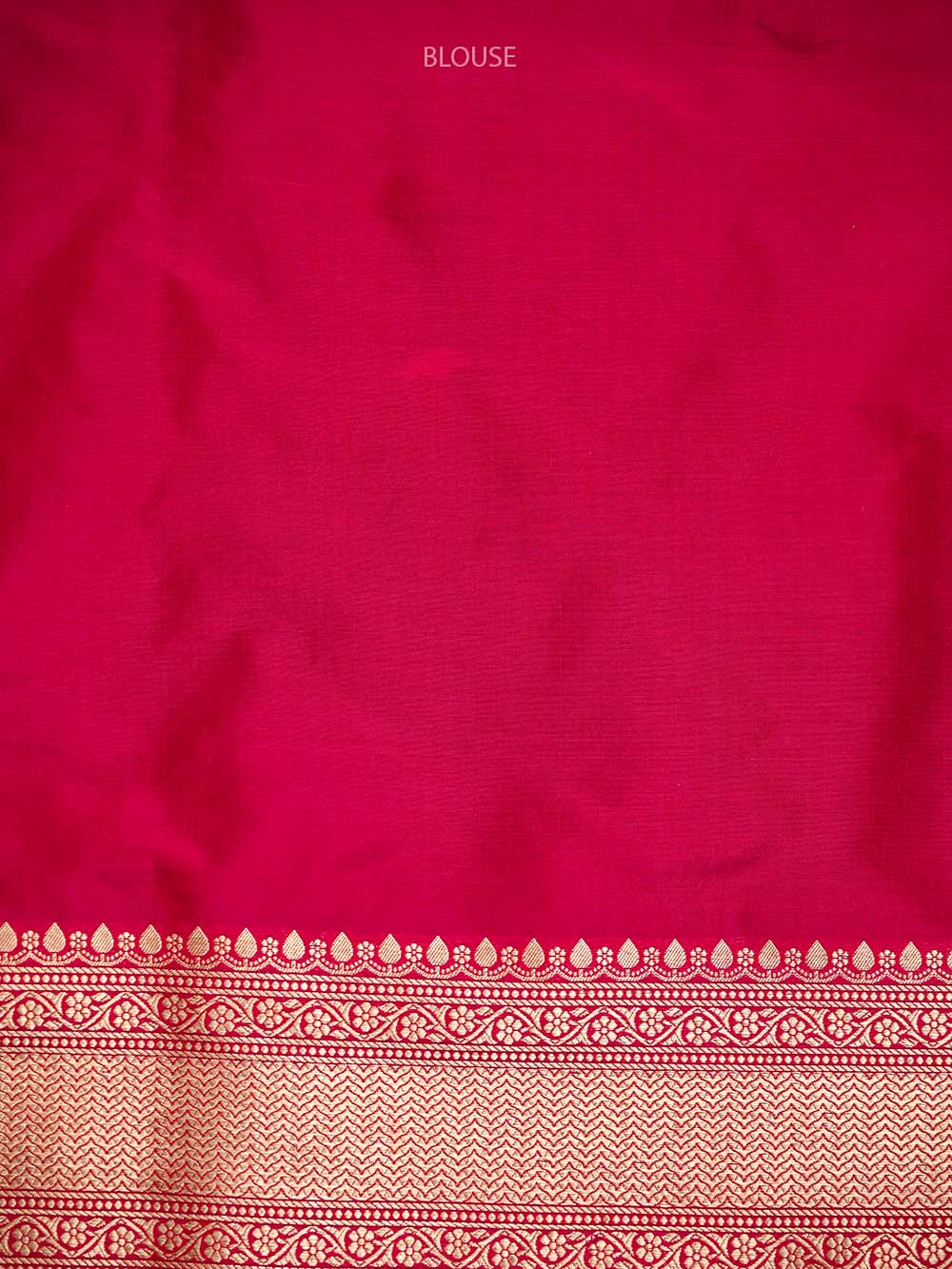 Dark Pink Jaal Katan Silk Uppada Handloom Banarasi Saree - Sacred Weaves