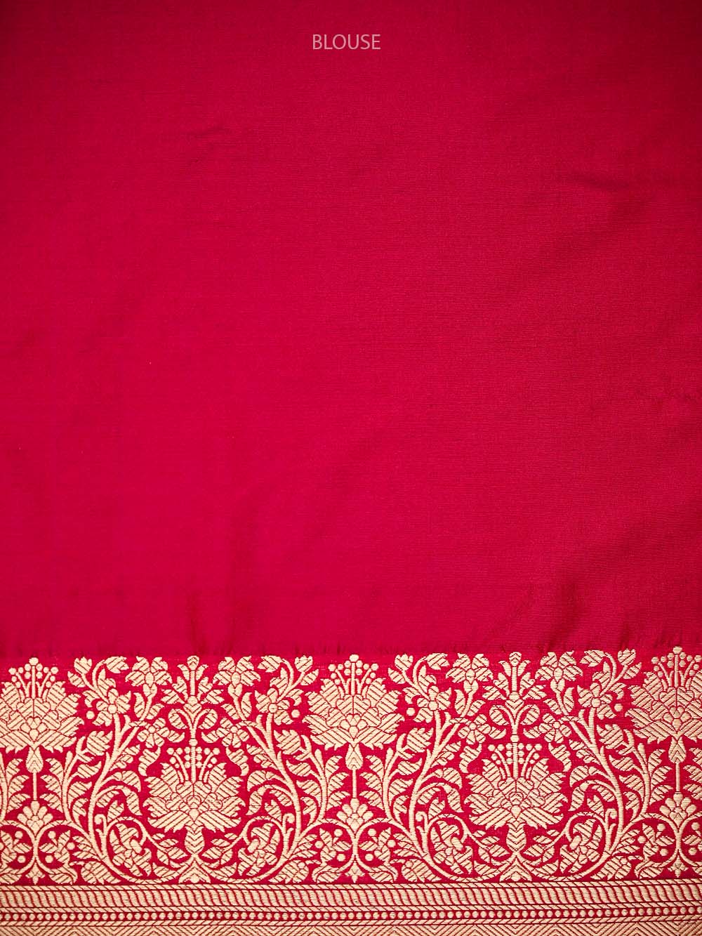 Dark Pink Jaal Katan Silk Uppada Handloom Banarasi Saree - Sacred Weaves