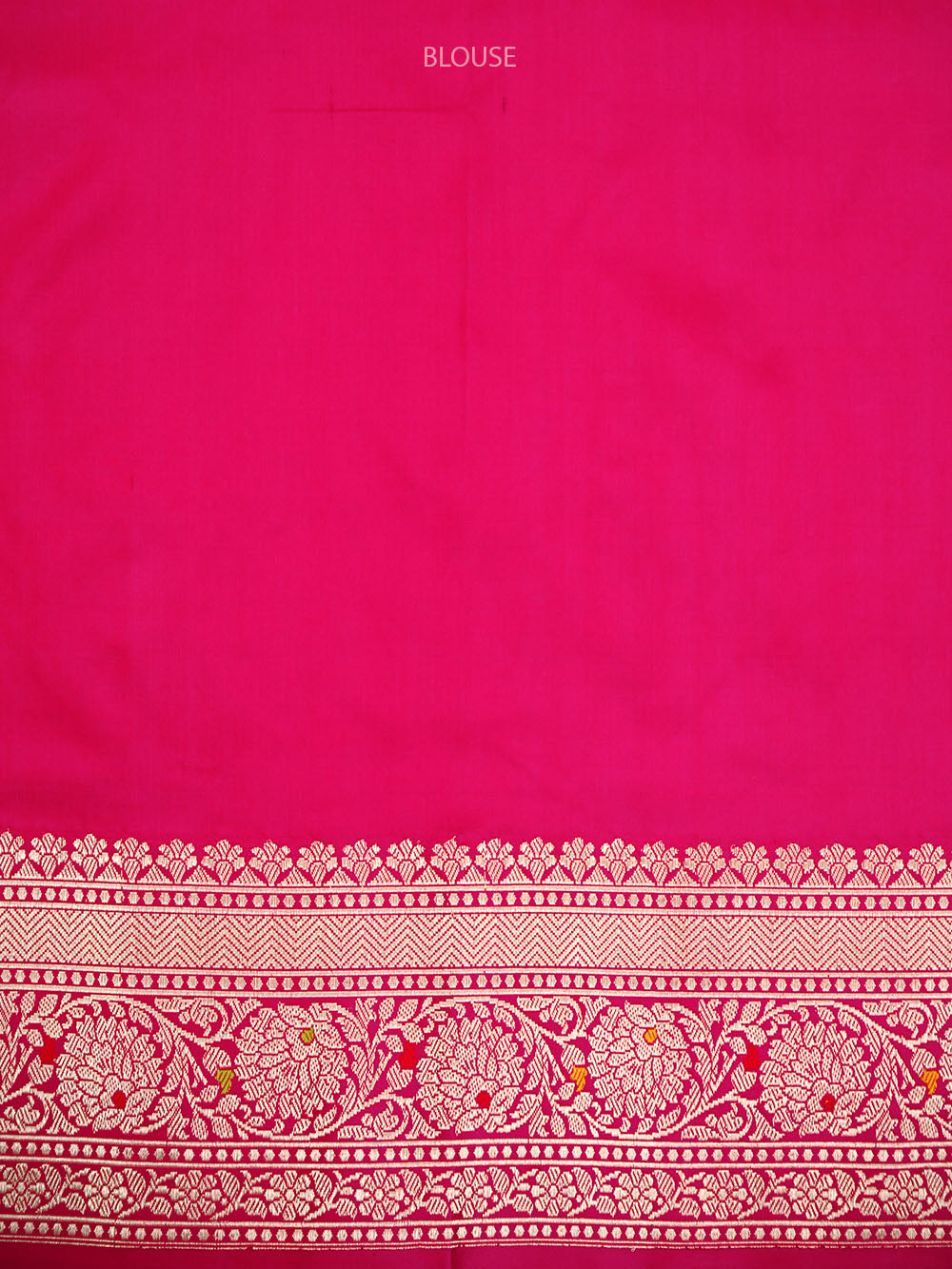 Dark Magenta Meenakari Booti Katan Silk Handloom Banarasi Saree - Sacred Weaves