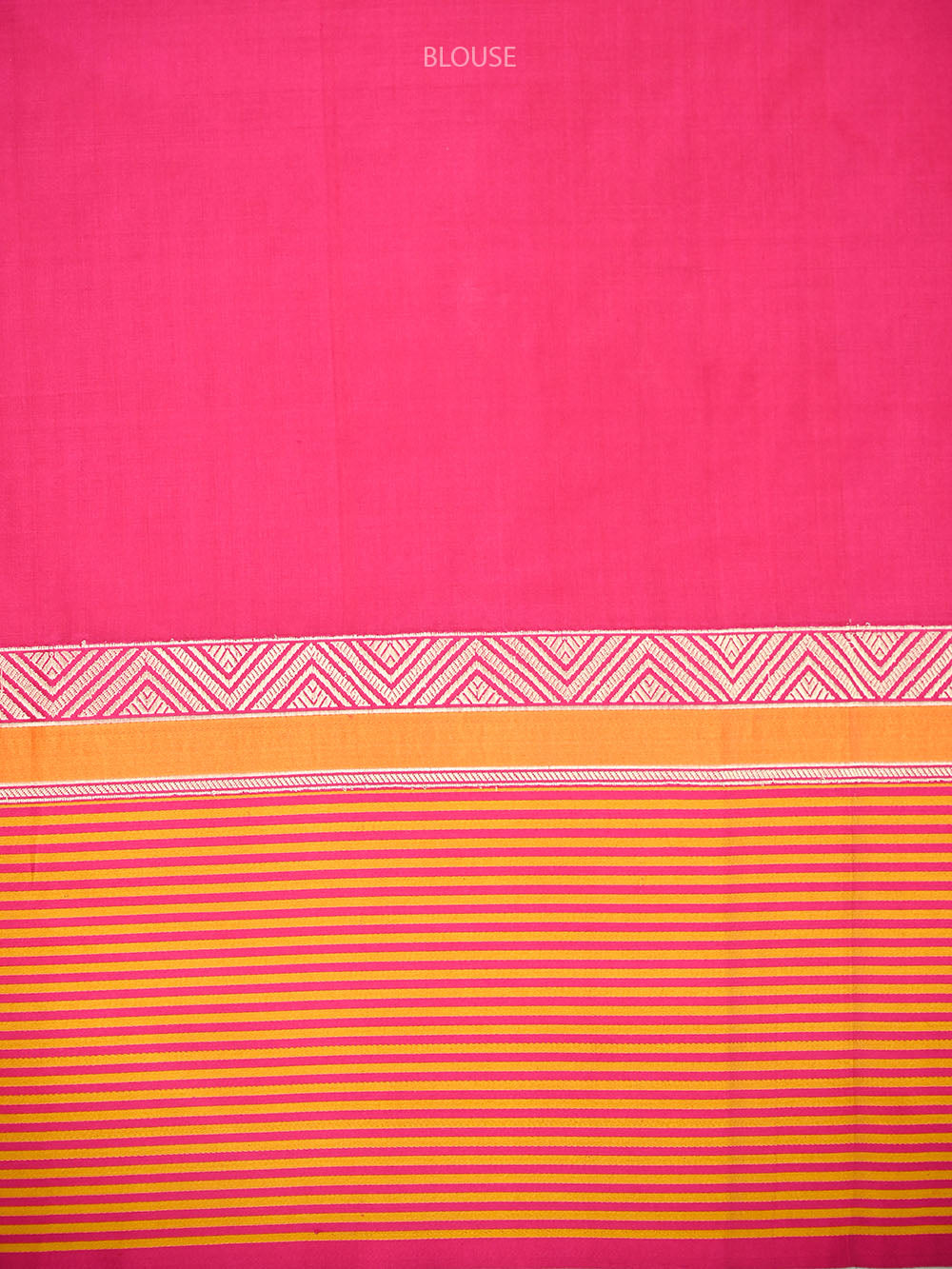 Magenta Booti Tussar Silk Handloom Banarasi Saree - Sacred Weaves