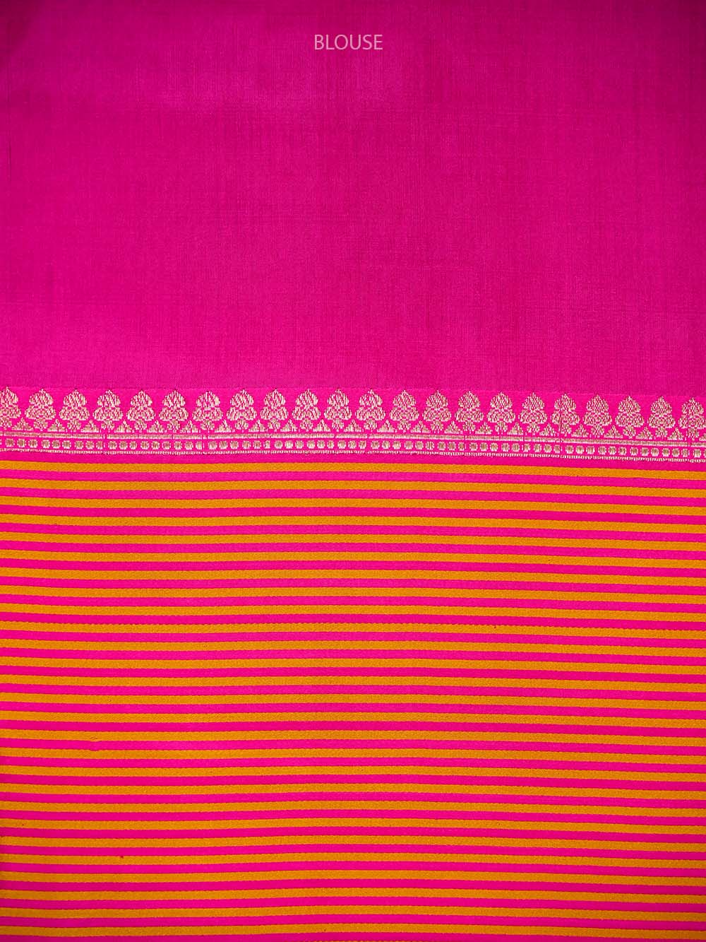 Yellow Boota Pure Silk Handloom Banarasi Saree