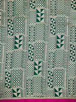 Bottle Green Plain Satin Silk Handloom Banarasi Saree - Sacred Weaves