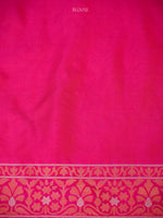 Pink Orange Sona Roopa Konia Jaal Katan Silk Handloom Banarasi Saree - Sacred Weaves