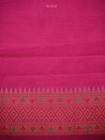 Blue Booti Katan Silk Handloom Banarasi Saree - Sacred Weaves