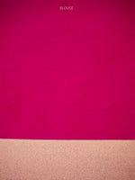 Pink Red Meenakari Katan Silk Handloom Banarasi Saree - Sacred Weaves