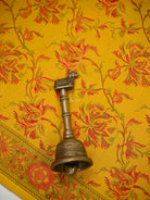 Mustard Floral Tanchoi Silk Handloom Banarasi Saree - Sacred Weaves