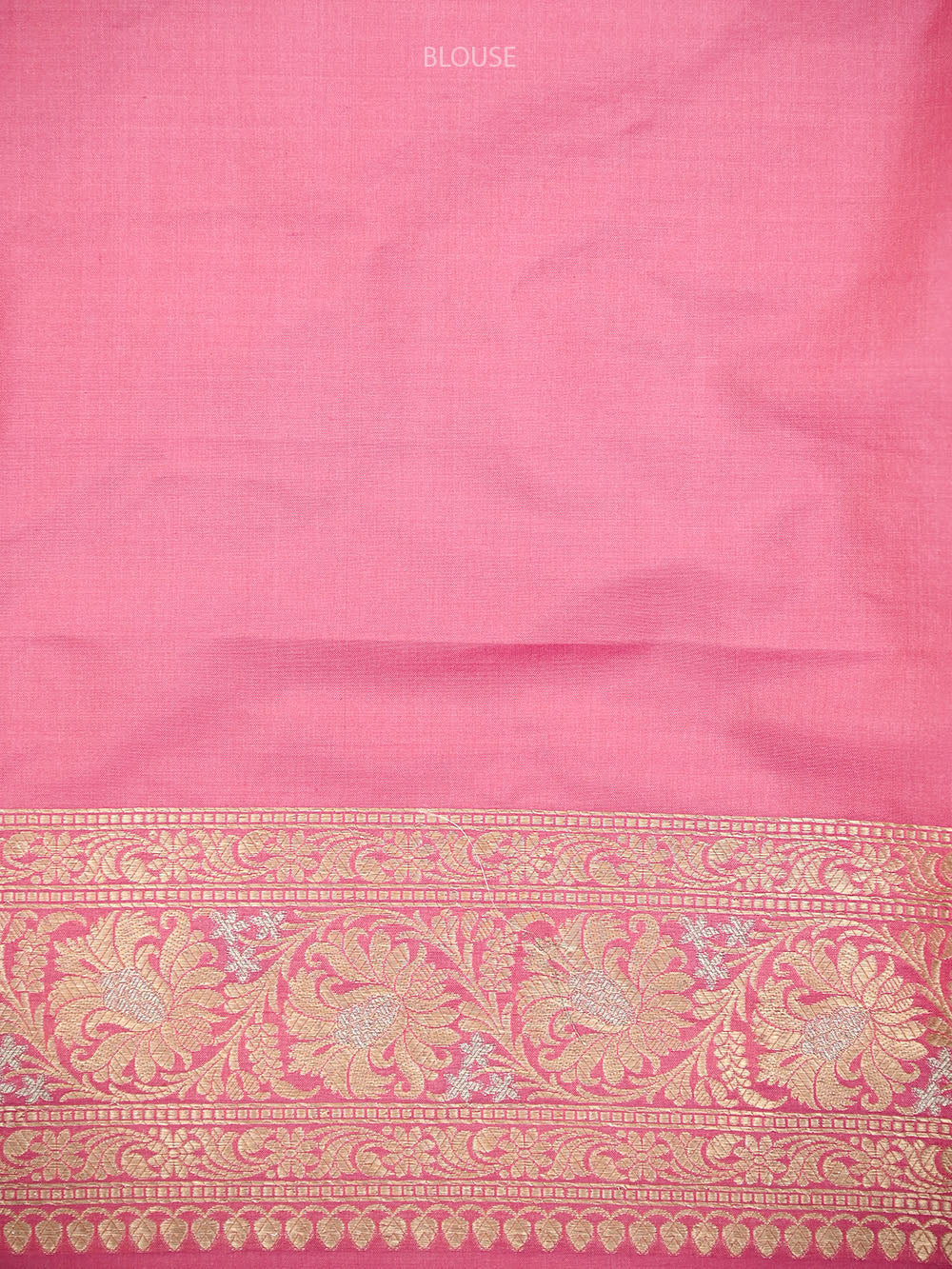 Pink Zari Jaal Uppada Katan Silk Handloom Banarasi Saree - Sacred Weaves