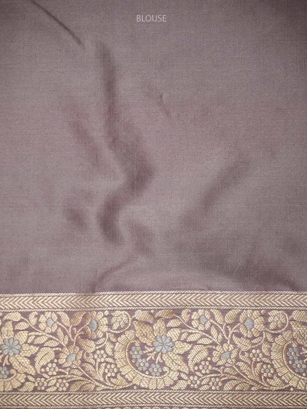 Pastel Purple Jaal Uppada Katan Silk Handloom Banarasi Saree - Sacred Weaves