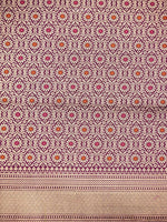 Wine Booti Katan Silk Uppada Handloom Banarasi Saree - Sacred Weaves