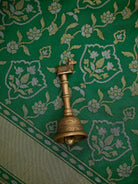 Bottle Green Sona Roopa Jaal Katan Silk Handloom Banarasi Saree - Sacred Weaves