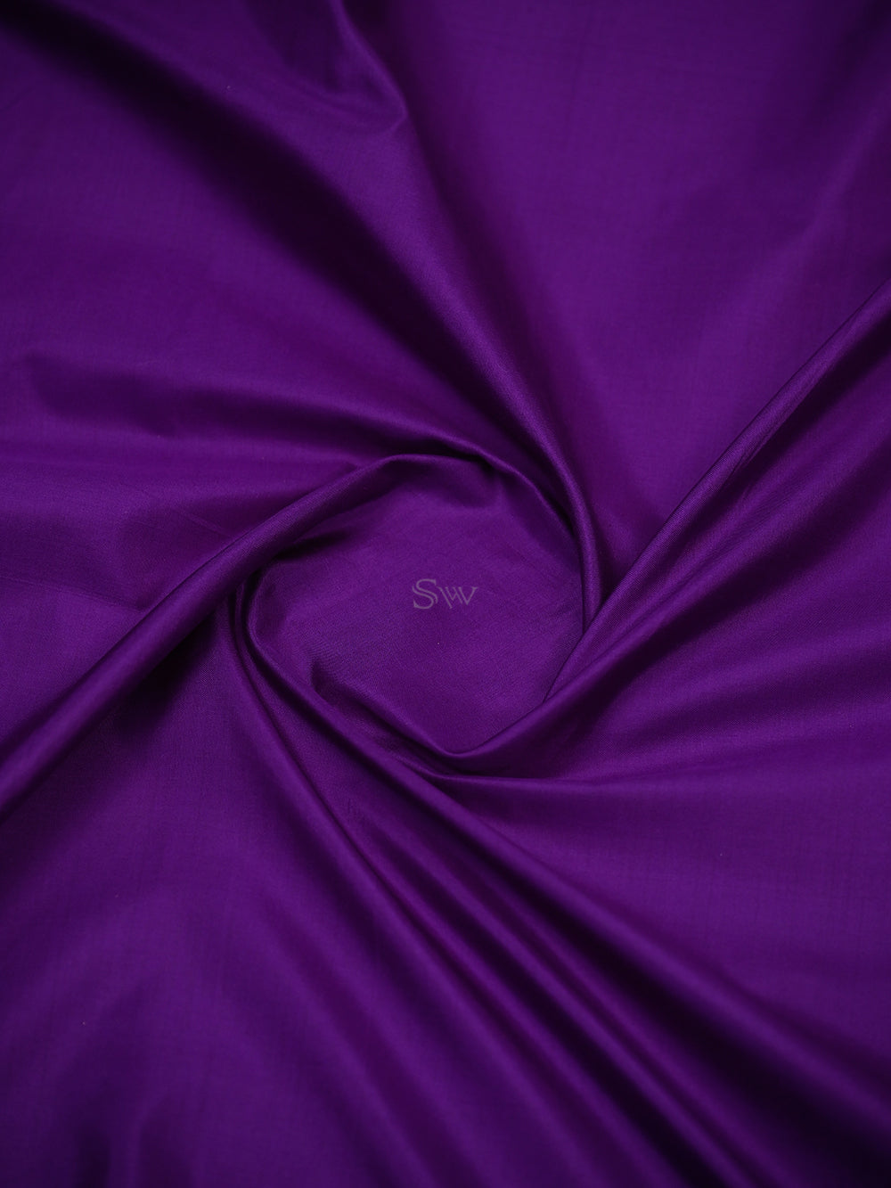 Purple Katan Silk Handloom Banarasi Saree - Sacred Weaves