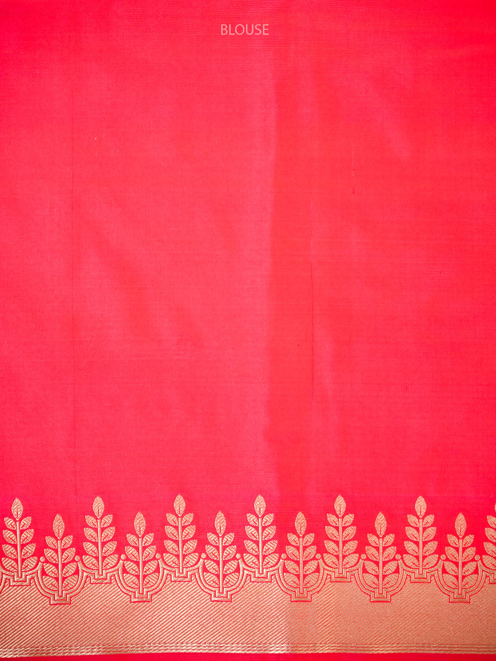 Orange Pink Jaal Katan Silk Handloom Banarasi Saree - Sacred Weaves