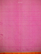 Dark Pink Plain Satin Silk Handloom Banarasi Saree - Sacred Weaves