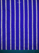 Royal Blue Plain Satin Silk Handloom Banarasi Saree - Sacred Weaves
