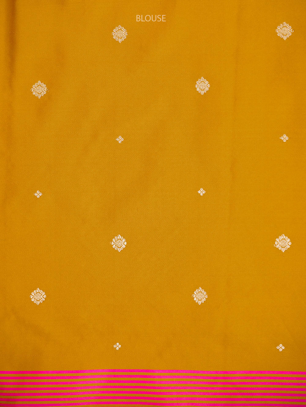 Mustard Meenakari Satin Silk Handloom Banarasi Saree - Sacred Weaves