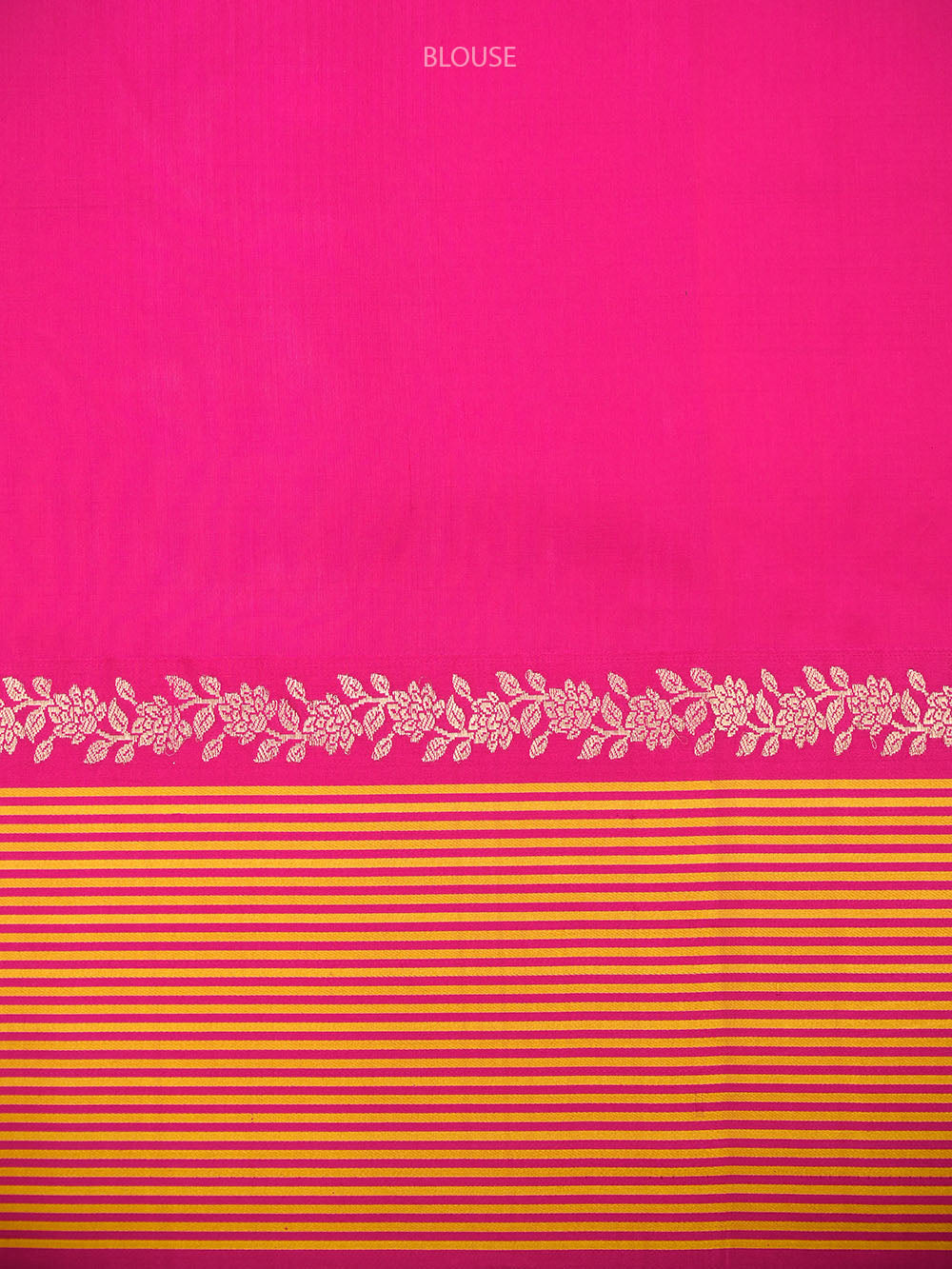 Dark Pink Booti Tussar Silk Handloom Banarasi Saree - Sacred Weaves