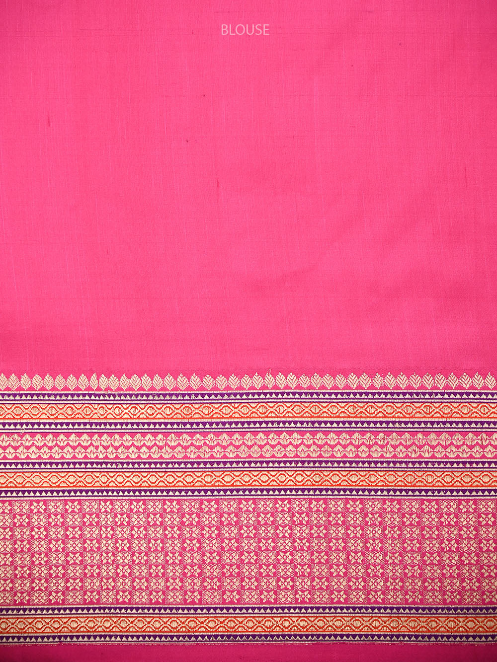 Navy Blue Booti Tussar Silk Handloom Banarasi Saree - Sacred Weaves