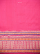 Navy Blue Booti Tussar Silk Handloom Banarasi Saree - Sacred Weaves