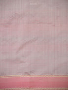Beige Floral Tanchoi Silk Handloom Banarasi Saree - Sacred Weaves
