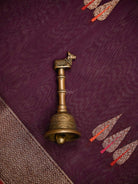 Wine Booti Chanderi Silk Handloom Banarasi Saree - Sacred Weaves