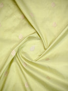 Pista Green Booti Katan Silk Handloom Banarasi Saree - Sacred Weaves