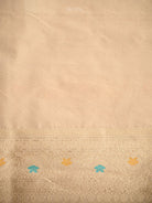 Cream Rangkat Katan Silk Handloom Banarasi Saree - Sacred Weaves