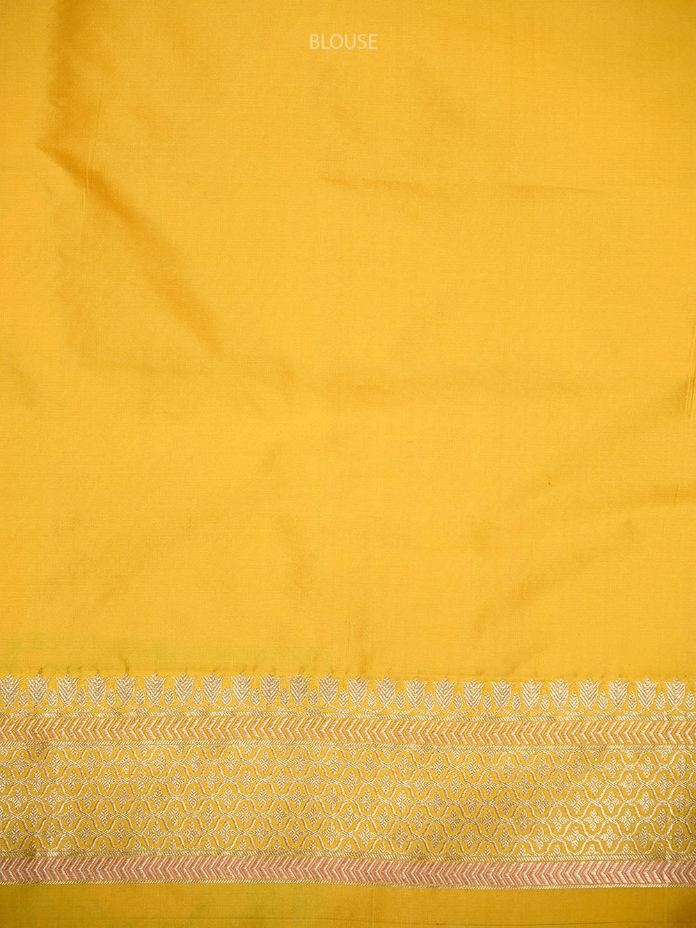 Yellow Rangkat Katan Silk Handloom Banarasi Saree - Sacred Weaves