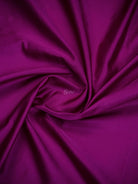 Dark Magenta Plain Sona Roopa Satin Silk Handloom Banarasi Saree - Sacred Weaves