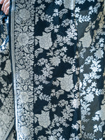 Black Jaal Katan Silk Handloom Banarasi Saree - Sacred Weaves