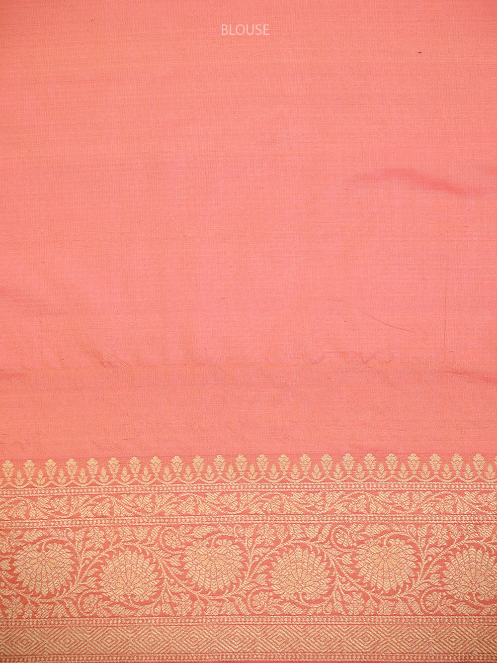 Pink Orange Jaal Katan Silk Uppada Handloom Banarasi Saree - Sacred Weaves