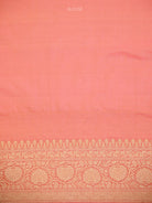 Pink Orange Jaal Katan Silk Uppada Handloom Banarasi Saree - Sacred Weaves