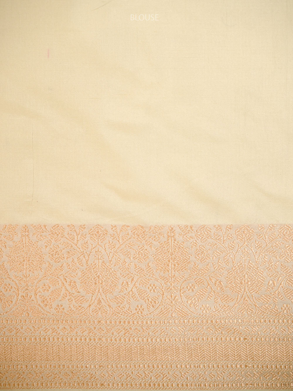 Cream Jaal Katan Silk Uppada Handloom Banarasi Saree - Sacred Weaves