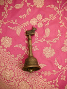 Pink Jaal Katan Silk Uppada Handloom Banarasi Saree - Sacred Weaves